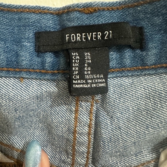 Patriotic Denim Women's Shorts - Picture 3 of 3